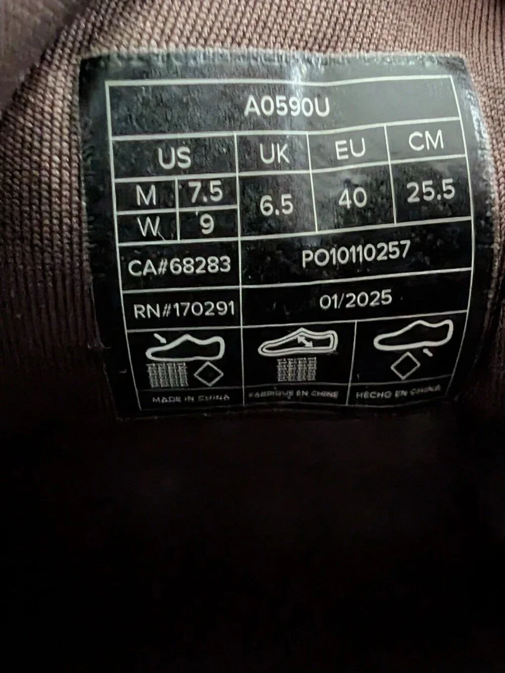 Alo Yoga Runner Althetic Shoes Brown Size 9